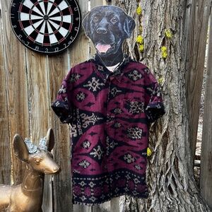 Vintage 80’s Krisna Button Down Shirt